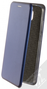 1Mcz Elegance Book flipové pouzdro pro Xiaomi Redmi Note 9 tmavě modrá (dark blue)