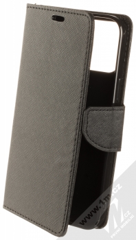 1Mcz Fancy Book flipové pouzdro pro Apple iPhone 13 Pro Max černá (black)