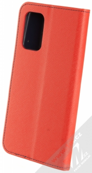 1Mcz Fancy Book flipové pouzdro pro Xiaomi Redmi 9T, Poco M3 červená modrá (red blue) zezadu