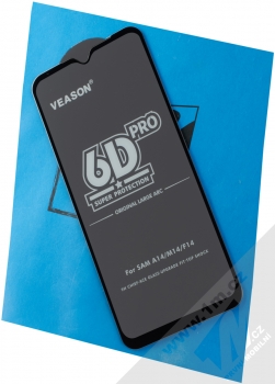 1Mcz Glass 6D Pro Veason-V tvrzené sklo na celou přední stranu pro Samsung Galaxy A14 4G, Galaxy A14 5G černá (black)