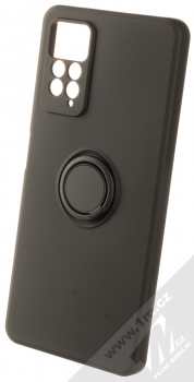 1Mcz Grip Ring Skinny ochranný kryt s držákem na prst pro Xiaomi Redmi Note 11 Pro 4G (Global version), Redmi Note 11 Pro 5G (Global version) černá (black)