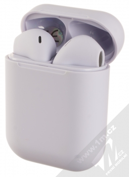 1Mcz i12 inPods Simple TWS Bluetooth stereo sluchátka šedá (grey) nabíjecí pouzdro se sluchátky