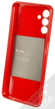 1Mcz Jelly Skinny TPU ochranný kryt pro Samsung Galaxy A13 5G červená (red) zepředu