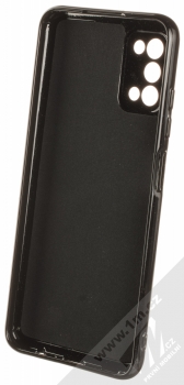 1Mcz Jelly TPU ochranný kryt pro Samsung Galaxy A03s černá (black) zepředu