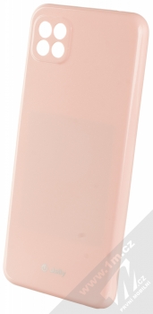 1Mcz Jelly TPU ochranný kryt pro Samsung Galaxy A22 5G světle růžová (light pink)