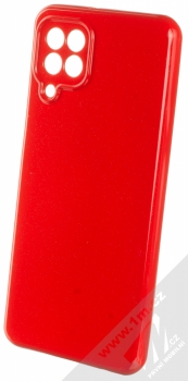 1Mcz Jelly TPU ochranný kryt pro Samsung Galaxy A22, Galaxy M22, Galaxy M32 červená (red)