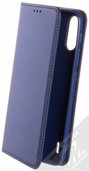 1Mcz Magnet Book Color flipové pouzdro pro Motorola Moto E7 Power, Moto E7i Power tmavě modrá (dark blue)
