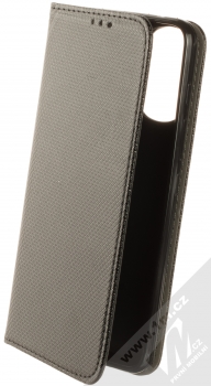 1Mcz Magnet Book Color flipové pouzdro pro Motorola Moto G71 5G černá (black)