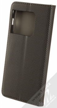 1Mcz Magnet Book Color flipové pouzdro pro OnePlus 10 Pro černá (black) zezadu