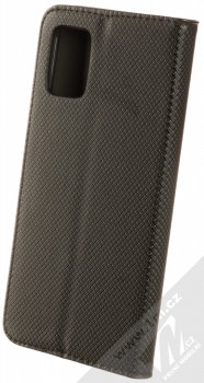 1Mcz Magnet Book Color flipové pouzdro pro Samsung Galaxy A51 5G černá (black) zezadu