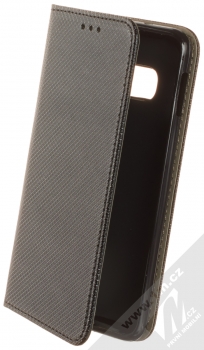 1Mcz Magnet Book Color flipové pouzdro pro Samsung Galaxy S10e černá (black)