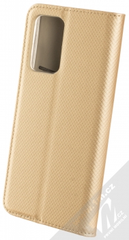1Mcz Magnet Book flipové pouzdro pro Samsung Galaxy A52, Galaxy A52 5G zlatá (gold) zezadu