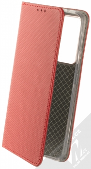 1Mcz Magnet Book flipové pouzdro pro Xiaomi 12T, Xiaomi 12T Pro červená (red)