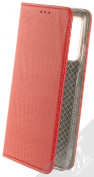 1Mcz Magnet Book flipové pouzdro pro Xiaomi Mi 10T 5G, Mi 10T Pro 5G červená (red)