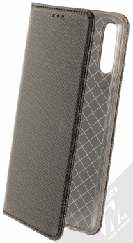 1Mcz Magnet Book flipové pouzdro pro Samsung Galaxy A20s černá (black)