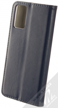 1Mcz Magnetic Book flipové pouzdro pro Motorola Moto G42 tmavě modrá (dark blue) zezadu