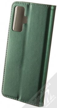 1Mcz Magnetic Book flipové pouzdro pro Xiaomi Poco F4 GT tmavě zelená (dark green) zezadu