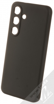 1Mcz Matt Skinny TPU ochranný silikonový kryt pro Samsung Galaxy S24 černá (black)