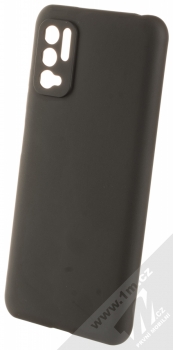 1Mcz Matt Skinny TPU ochranný silikonový kryt pro Xiaomi Redmi Note 10 5G, Poco M3 Pro černá (black)