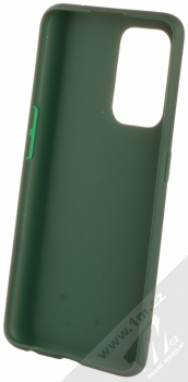 1Mcz Matt TPU ochranný silikonový kryt pro Oppo A94 5G, F19 Pro Plus 5G, Reno5 Z tmavě zelená (forest green) zepředu