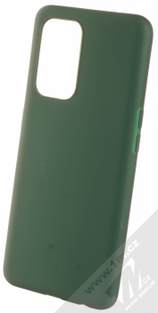 1Mcz Matt TPU ochranný silikonový kryt pro Oppo A94 5G, F19 Pro Plus 5G, Reno5 Z tmavě zelená (forest green)