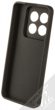 1Mcz Matt TPU ochranný silikonový kryt pro Xiaomi 14 Pro černá (black) zepředu