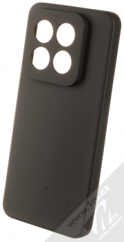 1Mcz Matt TPU ochranný silikonový kryt pro Xiaomi 14 Pro černá (black)