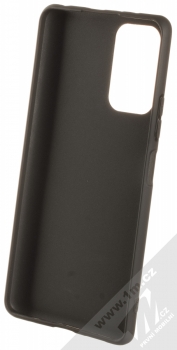 1Mcz Matt TPU ochranný silikonový kryt pro Xiaomi Redmi Note 10 Pro, Redmi Note 10 Pro Max černá (black) zepředu
