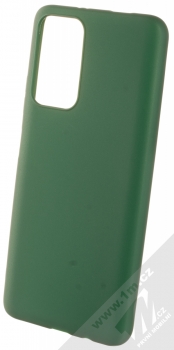 1Mcz Matt TPU ochranný silikonový kryt pro Xiaomi Redmi Note 11 5G (China version), Redmi Note 11S 5G, Redmi Note 11T 5G, Poco M4 Pro 5G tmavě zelená (forest green)