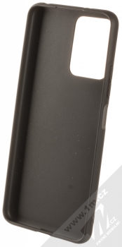 1Mcz Matt TPU ochranný silikonový kryt pro Xiaomi Redmi Note 12 5G, Poco X5 černá (black) zepředu