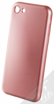 1Mcz Metallic Skinny TPU ochranný kryt pro Apple iPhone 7, iPhone 8, iPhone SE (2020), iPhone SE (2022) růžová (pink)