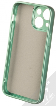1Mcz Metallic TPU ochranný kryt pro Apple iPhone 13 mini zelená (green) zepředu
