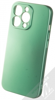 1Mcz Metallic TPU ochranný kryt pro Apple iPhone 13 Pro zelená (green)