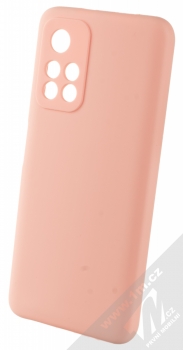 1Mcz Silicone ochranný kryt pro Xiaomi Redmi Note 11 5G (China version), Redmi Note 11S 5G, Redmi Note 11T 5G, Poco M4 Pro 5G lososově růžová (salmon pink)
