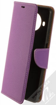 1Mcz Stranding Book flipové pouzdro pro Xiaomi Mi 10T Lite 5G fialová (violet)