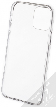 1Mcz Super-thin TPU supertenký ochranný kryt pro Apple iPhone 12 Pro průhledná (transparent) zepředu