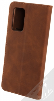 1Mcz Velvet Book flipové pouzdro pro Samsung Galaxy A33 5G hnědá (brown) zezadu