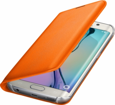 Samsung EF-WG925POEGWW Flip Wallet PU kožené originální flipové pouzdro pro Samsung Galaxy S6 Edge SM-G925F