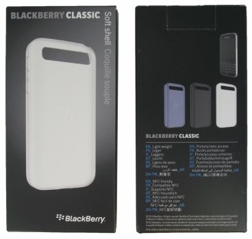 BlackBerry Soft Shell ACC-60086-002 silikonové pouzdro pro BlackBerry Classic krabička