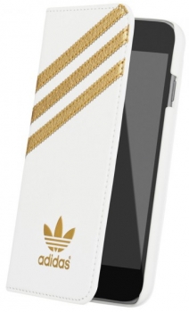 Adidas Booklet Case flipové pouzdro pro Apple iPhone 6 pootevřený
