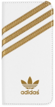 Adidas Booklet Case flipové pouzdro pro Apple iPhone 6 white gold