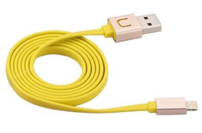 USAMS UC Brilliant plochý USB kabel s Apple Lightning konektorem kabel