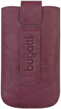 Bugatti SlimCase Leather Unique M kožené pouzdro pro mobilní telefon, mobil, smartphone zezadu