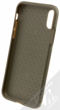 Adidas Dual Layer Protective Case ochranný kryt pro Apple iPhone X (CJ1288) šedá (shadow green) zepředu