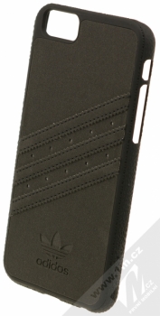 Adidas Hard Case Suede Moulded ochranný kryt pro Apple iPhone 6, iPhone 6S (S46485) celo černá (all black)