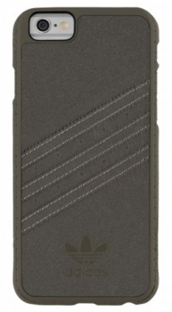 Adidas Hard Case Suede Moulded ochranný kryt pro Apple iPhone 6, iPhone 6S (S46486) šedá (grey)