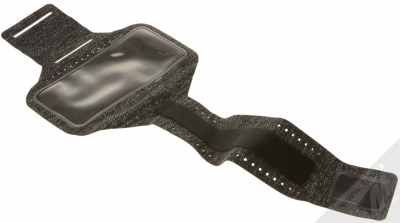 Adidas Sports Armband sportovní pouzdro na paži pro mobilní telefon, mobil, smartphone o velikosti Samsung Galaxy S8 Plus (CI8526) černá (black) rozepnuté zepředu