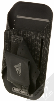 Adidas Sports Armband sportovní pouzdro na paži pro mobilní telefon, mobil, smartphone o velikosti Samsung Galaxy S8 Plus (CI8526) černá (black) zezadu
