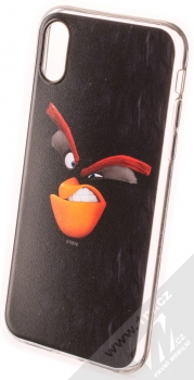 Angry Birds Bombas 001 TPU ochranný kryt pro Apple iPhone X, iPhone XS černá (black)