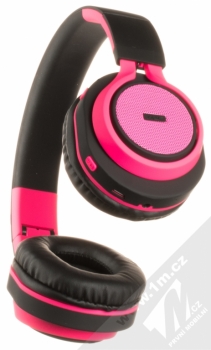 ART AP-B04-P Bluetooth Stereo headset černá růžová (black pink) zezdola